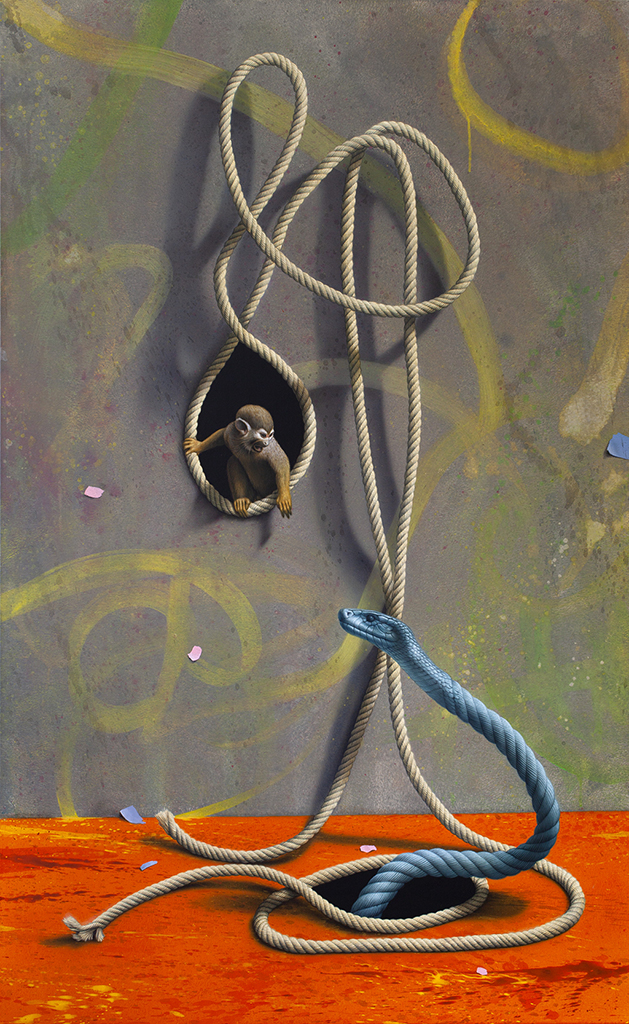 <p>CRONE BERLIN · <em>Gallery Openings</em></p>
<p> </p>
<p>Eckart Hahn, <em>Ape and Snake</em>, 2023, Courtesy Galerie Crone, Berlin Wien, Photo: Eckart Hahn, Reutlingen</p>