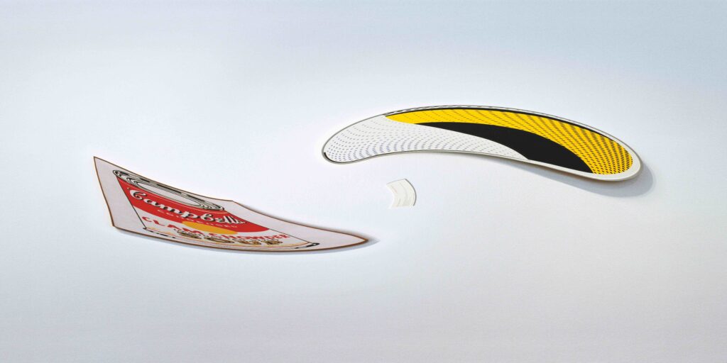<p>MEYER RIEGGER</p>
<p> </p>
<div>
<div>Louise Lawler, Soup and Mirror (adjusted to fit, distorted for the times, counterclockwise), 2001/2005/2019, as adjusted for MR invites JM invites… (a billboard project). Courtesy the artist and Sprüth Magers</div>
</div>