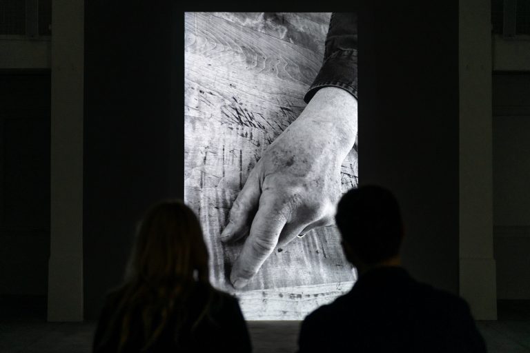 <p>Bruce Nauman, Installation view at Konrad Fischer Galerie during Gallery Weekend Berlin, 2022<br />
Photo: Stefan Korte</p>