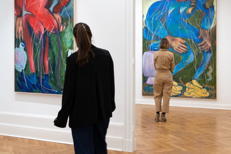 <p>Conny Maier, Installation view at Société during Gallery Weekend Berlin, 2022<br />
Photo: Stefan Korte</p>