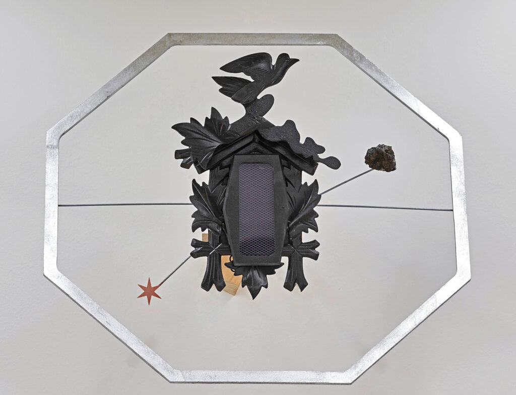 <p>GALERIE GUIDO W. BAUDACH</p>
<p> </p>
<p>Björn Dahlem, Schwarzes Loch (Heidegger Schwarzschild), 2019, Courtesy der Künstler & Galerie Guido W. Baudach, Berlin, Copyright: Björn Dahlem, Photo: Achim Kukulies</p>
