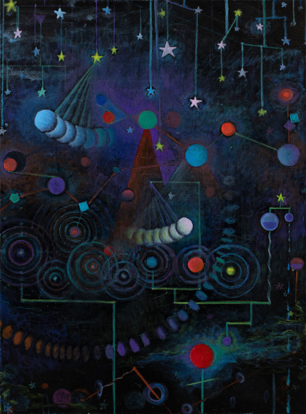 <p>PERES PROJECTS</p>
<p> </p>
<p>Dylan Solomon Kraus, Cosmic Clock, 2022. Courtesy Peres Projects<span class="Apple-converted-space"> </span></p>