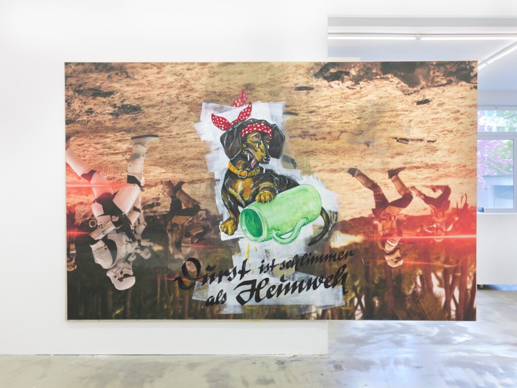 <p>KLEMM’S</p>
<p> </p>
<div><span lang="EN-US">Renaud Regency, </span>Durst, 2023. Installation view at Klemm’s, Berlin. C<span lang="EN-US">ourtesy the artist and Klemm’s, Berlin</span></div>