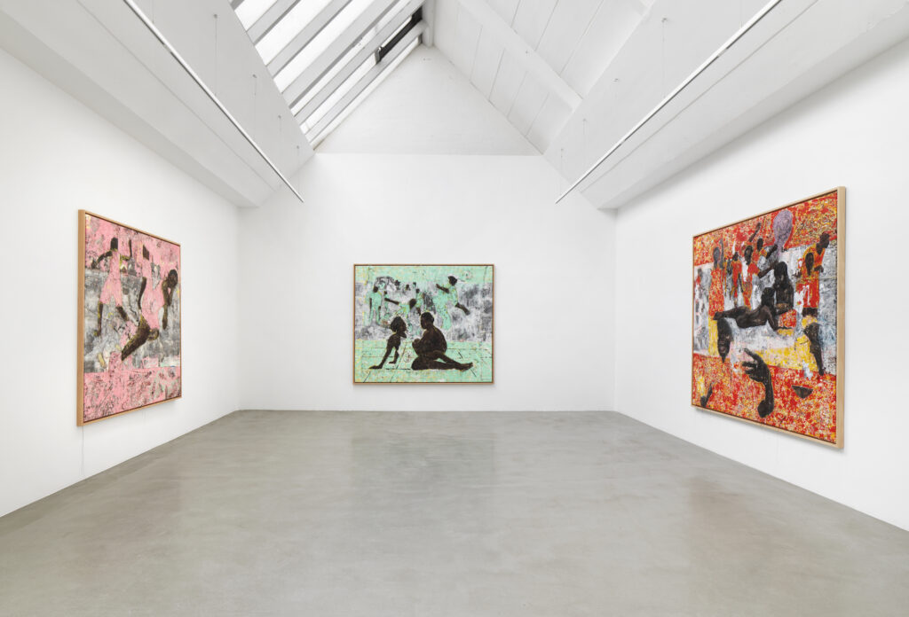 <p>GALERIE BARBARA THUMM</p>
<p> </p>
<p>Kaloki Nyamai, Dining in Chaos, Installation view at Galerie Barbara Thumm, 2023, Courtesy Galerie Barbara Thumm and the artist, Photo: Jens Ziehe</p>