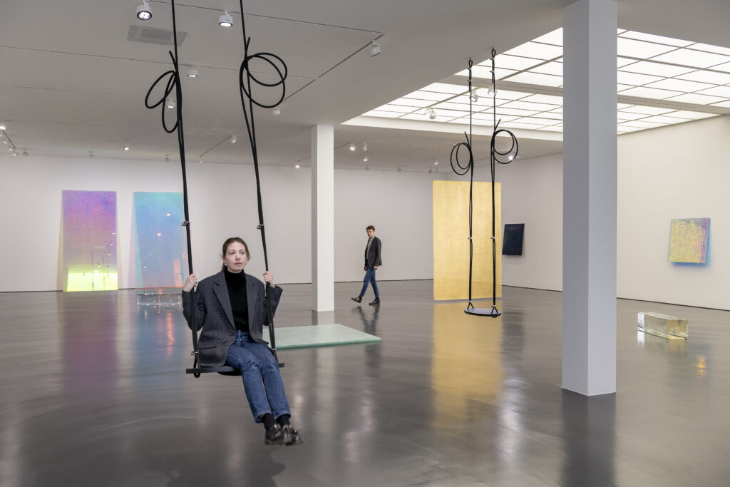 <p>Gallery Weekend Berlin 2024, Installation view Ann Veronica Janssens, Esther Schipper. Photo: Stefan Korte</p>
