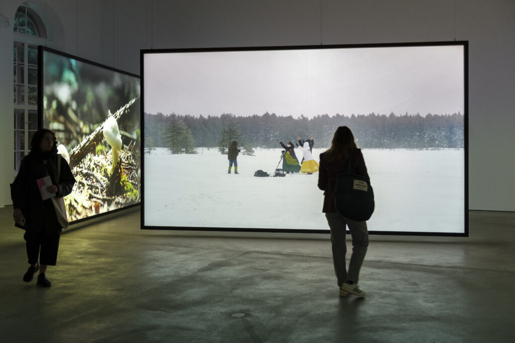 <p>Gallery Weekend Berlin 2024, Installation view Liu Yujia, Sprüth Magers. Photo: Stefan Korte</p>
