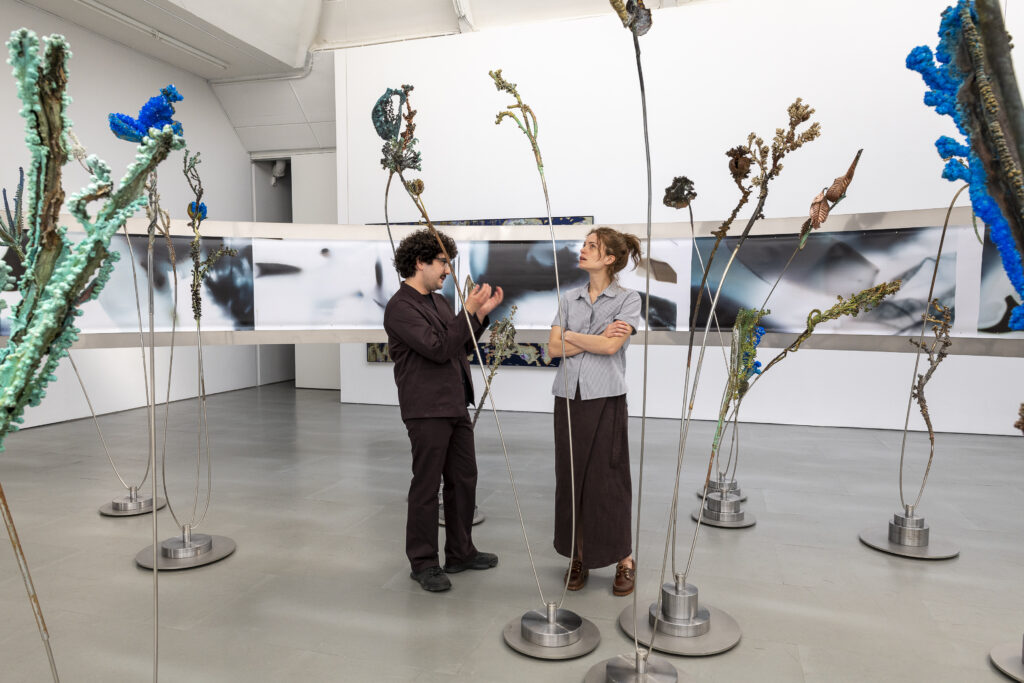 <p>GALLERY WEEKEND 2025</p>
<p> </p>
<p>Leonor Serrano Rivas at Carlier | Gebauer. Photo: Stefan Korte</p>