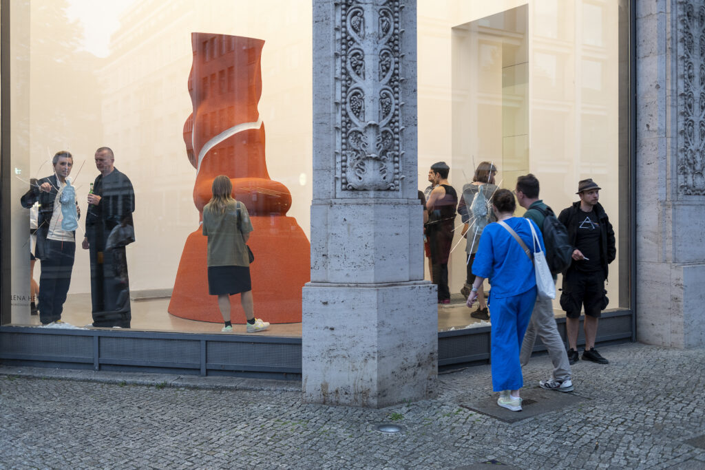 <p>GALLERY WEEKEND 2025</p>
<p> </p>
<p>Lena Henke at Galerie Thomas Schulte. Photo: Stefan Korte</p>