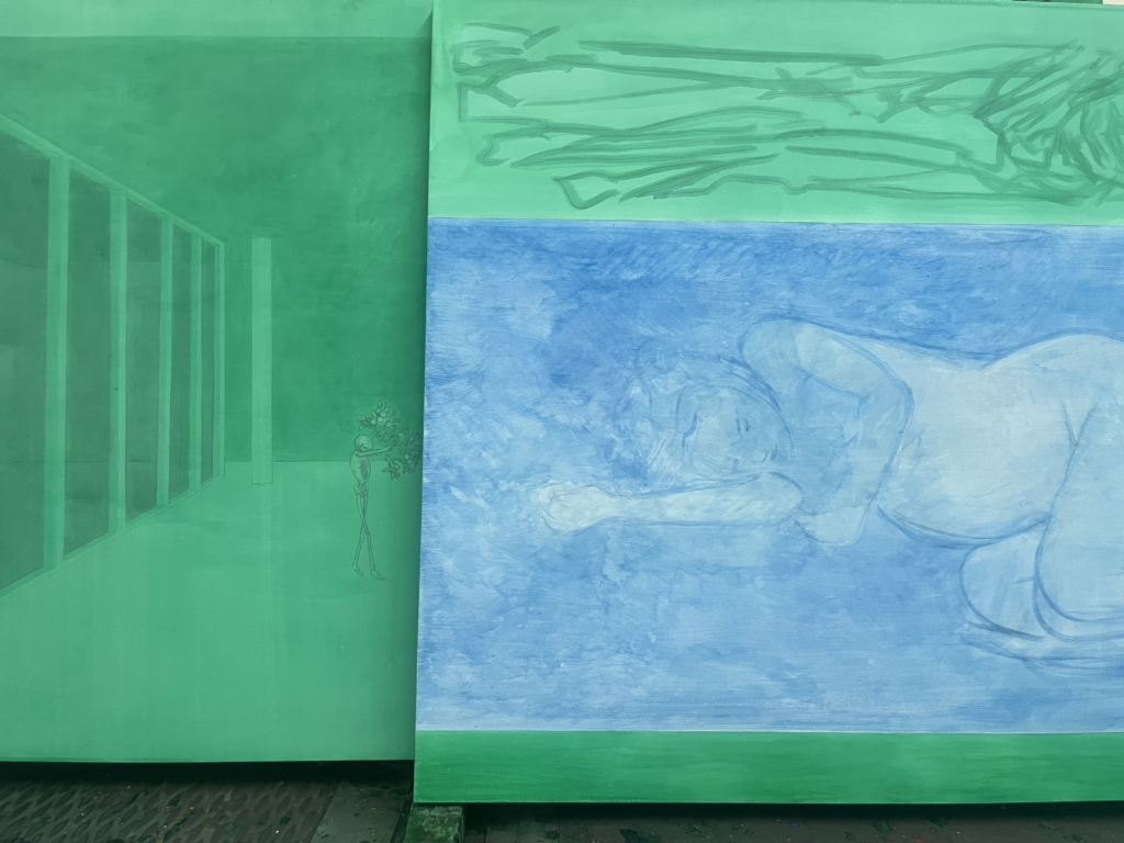 <p>KRAUPA- TUSKANY ZEIDLER</p>
<p>&nbsp;</p>
<p style="font-weight: 400;">Brook Hsu. Studio view. Courtesy the artist and Kraupa-Tuskany Zeidler, Berlin.</p>
