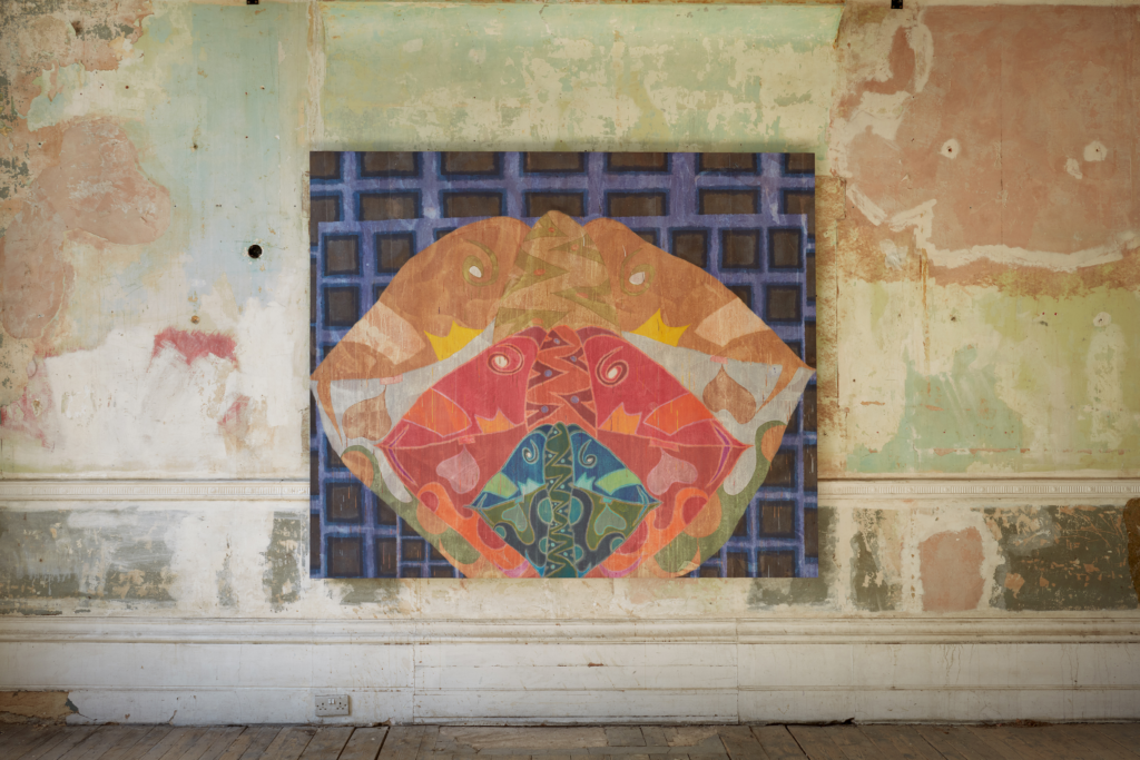 <p>SCHIEFE ZÄHNE</p>
<p>&nbsp;</p>
<p>
Lukas Quietzsch, <i>Averard</i>, installation view, Ramiken, London, 2022. Courtesy the artist and Ramiken, New York.</p>
