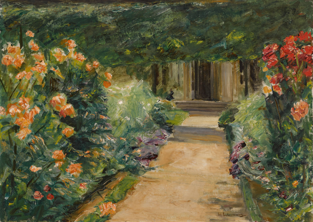 <p>BASTIAN</p>
<p>&nbsp;</p>
<p>Max Liebermann, <em>Garten in Wannsee</em> [Garden in Wannsee], 1924. Oil on wooden panel, 54.2 x 75 cm. Courtesy Bastian Gallery.</p>
