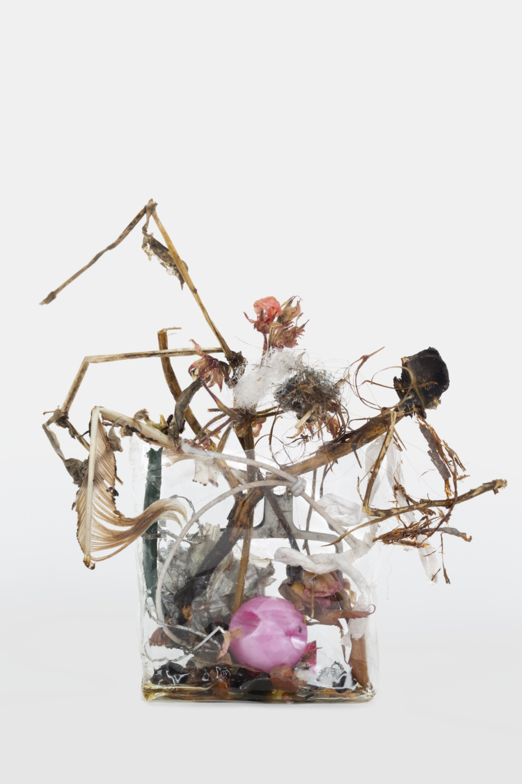 <p>GALERIE BUCHHOLZ</p>
<p>&nbsp;</p>
<p>Yuji Agematsu. <em>Zip: 01-01-2024–12-31-2024</em>, 2024 (detail). Mixed media in cigarette pack cellophane wrapper. Photo Reggie Shiobara. Courtesy of Yuji Agematsu and Galerie Buchholz.</p>
