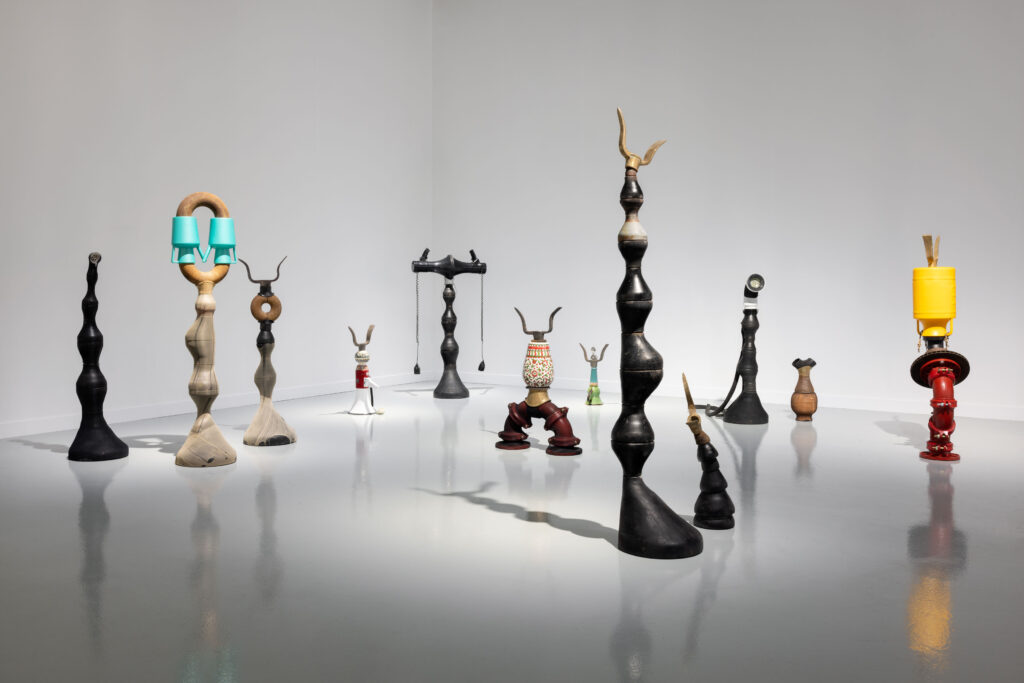<p>CARLIER | GEBAUER</p>
<p>&nbsp;</p>
<p>Nida Sinnokrot, from the series <i>Water Witnesses</i>, 2020 – ongoing. Metal pipes and fittings, clay vessels, found objects various dimensions. Courtesy of the artist and carlier | gebauer, Berlin/Madrid. Photo © Andrea Rossetti.</p>
