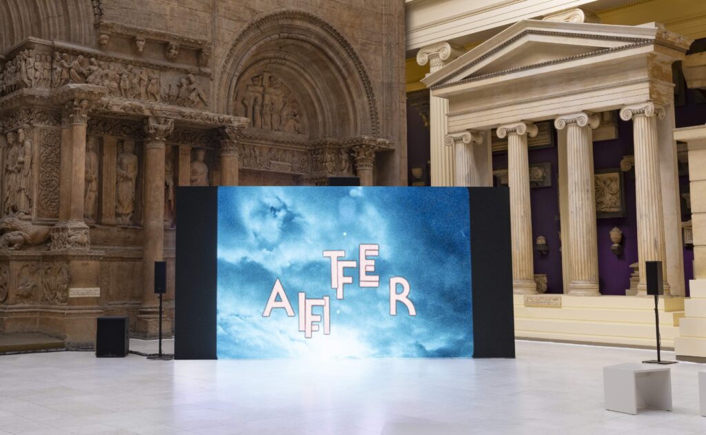 <p>GALERIE ISABELLE BORTOLOZZI</p>
<p>&nbsp;</p>
<p>Installation view, Wu Tsang, <em>On our way to the general strike</em> (2026), in <em>If the word we</em>, 59th Carnegie International, Carnegie Museum of Art, Pittsburgh (May 2, 2026–January 3, 2027); photo: Zachary Riggleman / © Carnegie Museum of Art, Pittsburgh. Courtesy the artist and Galerie Isabella Bortolozzi, Berlin.</p>
