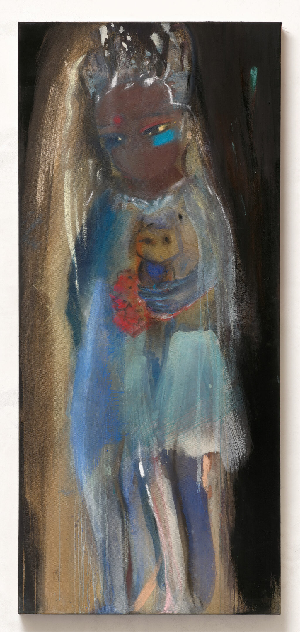 <p>Contemporary Fine Art</p>
<p>&nbsp;</p>
<p class="p1">Leiko Ikemura<br />
<em>mamagirl</em>, 2025<br />
Tempera und Öl auf Jute<br />
180 x 80 cm<br />
Courtesy: Contemporary Fine Arts <br />
Photo Jörg von Bruchhausen <br />
Copyright Leiko Ikemura</p>
